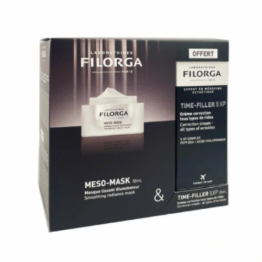 FILORGA COFFRET MESO MASK + TIME-FILLER 5XP CREME 30ML OFFERTE