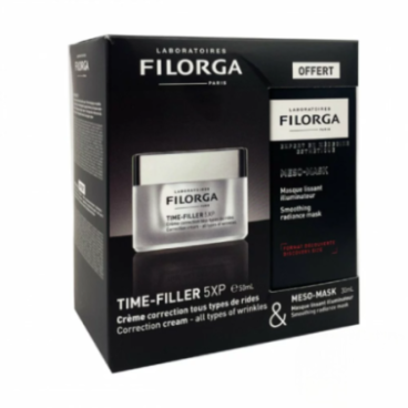 FILORGA COFFRET TIME FILLER 5XP CREME + MESO MASK 30ML OFFERT