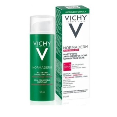 VICHY NORMADERM SOIN EMBELLISEUR ANTI-IMPERFECTIONS HYDRATATION 24H, 50ml VICHY NORMADERM SOIN EMBELLISEUR ANTI-IMPERFECTIONS HYDRATATION 24H, 50ml