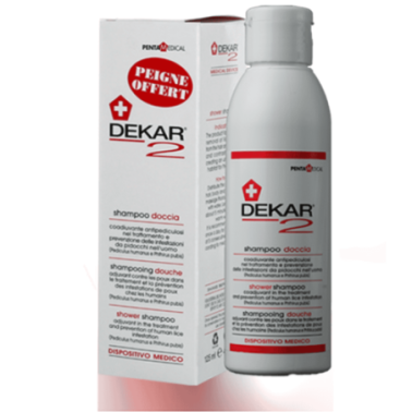 DEKAR 2 ANTI POUX SHAMPOOING 125ML DEKAR 2 ANTI POUX SHAMPOOING 125ML