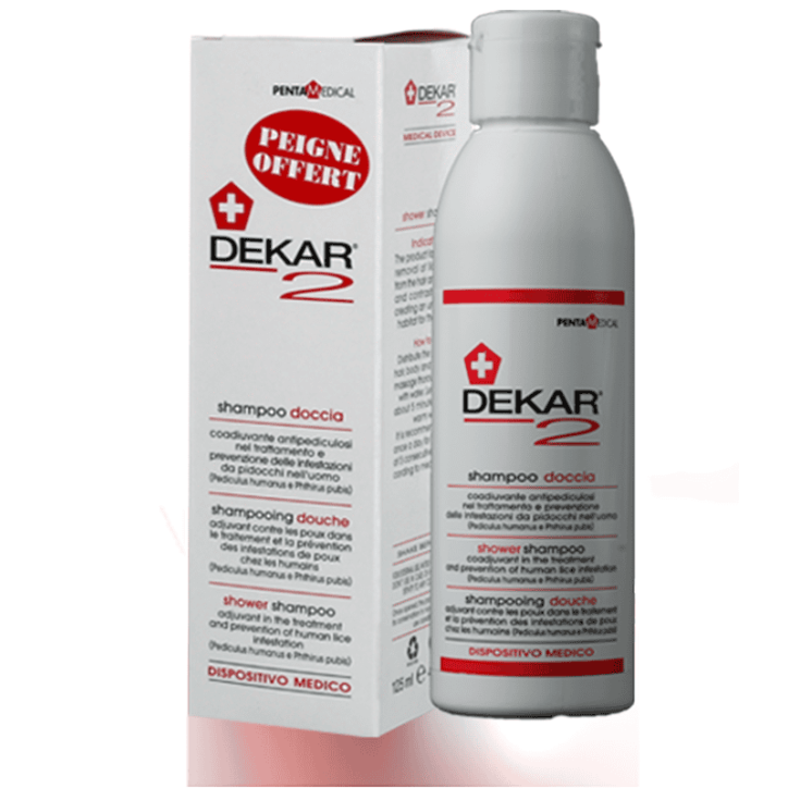 DEKAR 2 ANTI POUX SHAMPOOING 125ML