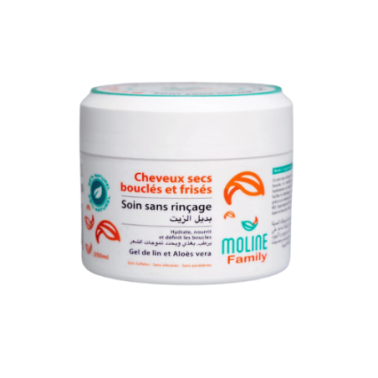 MOLINE MASQUE SANS RINCAGE CHEVEUX SECS 250ML MOLINE MASQUE SANS RINCAGE CHEVEUX SECS 250ML