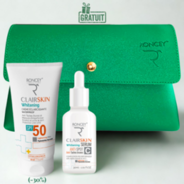 RONCEY CLAIRSKIN SERUM ECLAIRCISSANT ANTI TACHES 30ML+CLAIRSKIN CREME VISAGE SPF50 50ML (-30%)