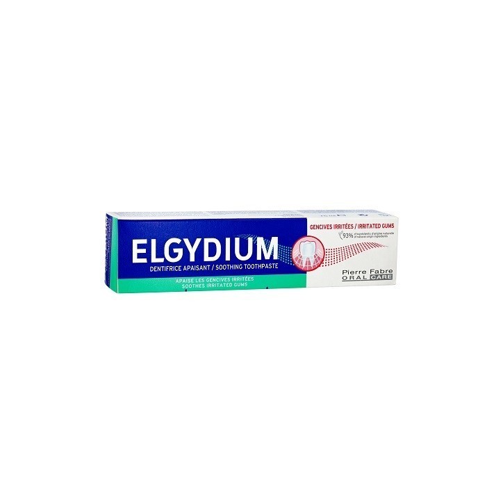 Elgydium Dentifrice Apaisant Gencives Irritées