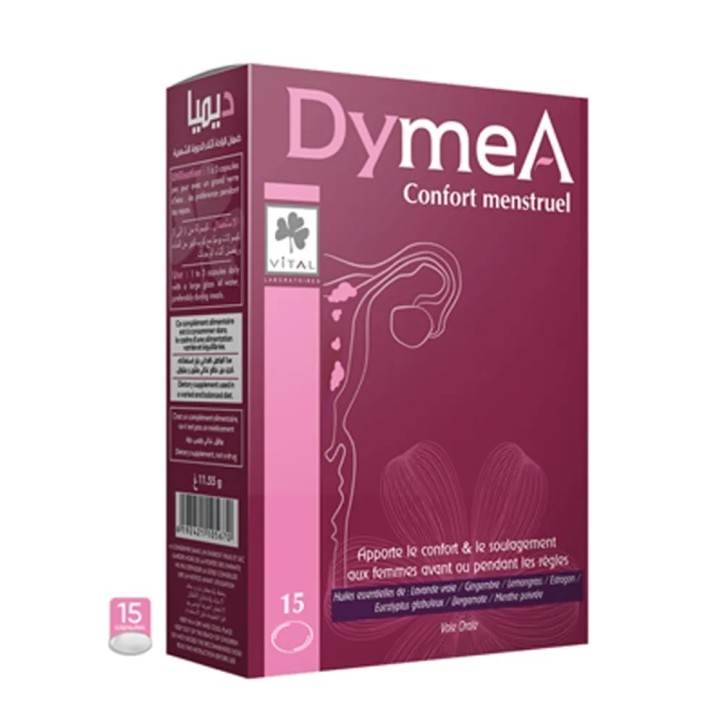 VITAL DYMEA CONFORT MENSTRUEL 15 GÉLULES