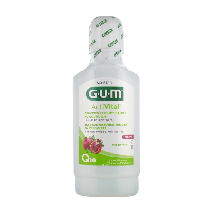 GUM BAIN DE BOUCHE ACTIVITAL Q10, 300ML