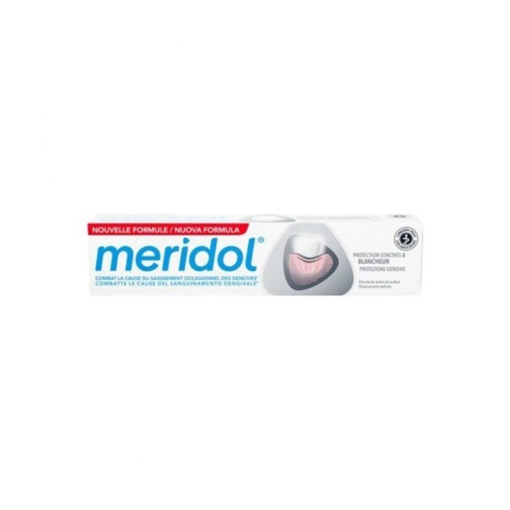 MERIDOL DENTIFRICE PROTECTION GENCIVES & BLANCHEUR 75ML