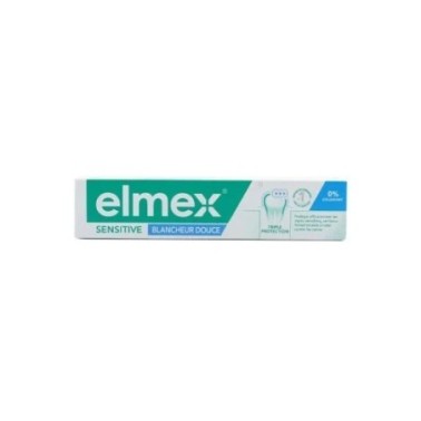 ELMEX DENTIFRICE SENSITIVE BLANCHEUR DOUCE 75ML ELMEX DENTIFRICE SENSITIVE BLANCHEUR DOUCE 75ML