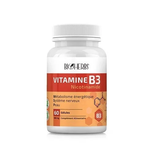 VITAMINE B3 NICOTINAMIDE 60 GÉLULES