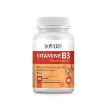 VITAMINE B3 NICOTINAMIDE 60 GÉLULES