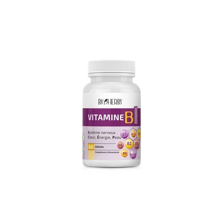 VITAMINE B COMPLEXE 60 GÉLULES