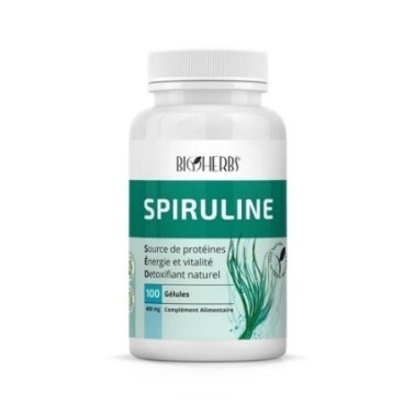 SPIRULINE 400MG 100 GÉLULES SPIRULINE 400MG 100 GÉLULES