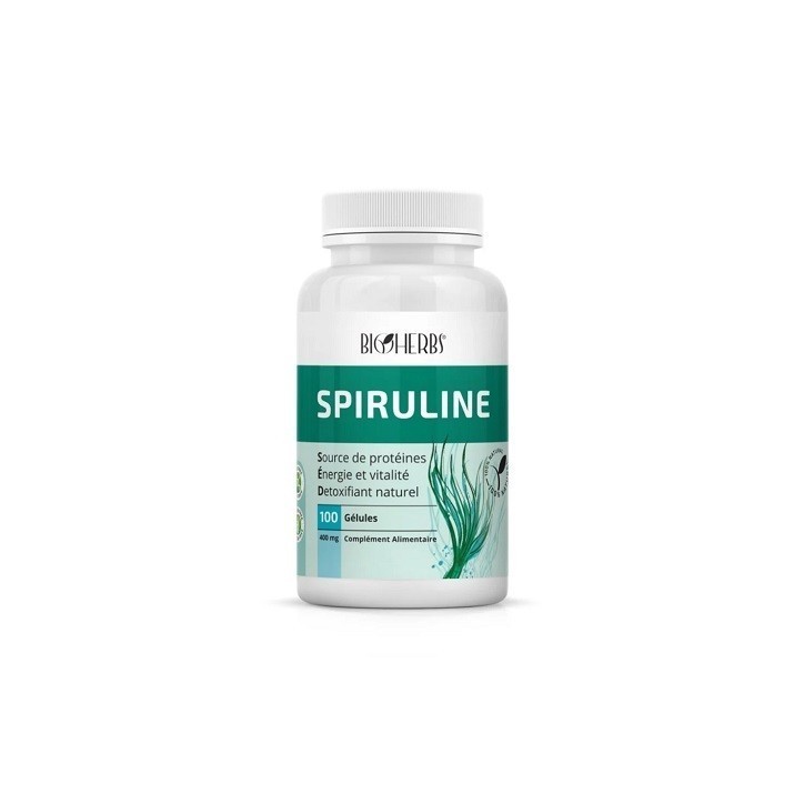 SPIRULINE 400MG 100 GÉLULES