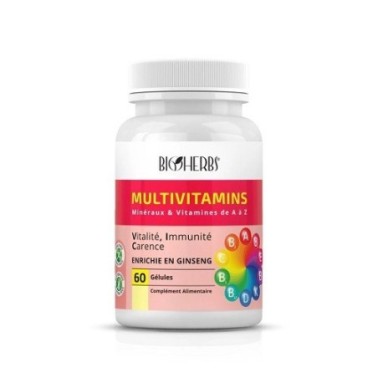 MULTIVITAMINS 60 GÉLULES MULTIVITAMINS 60 GÉLULES