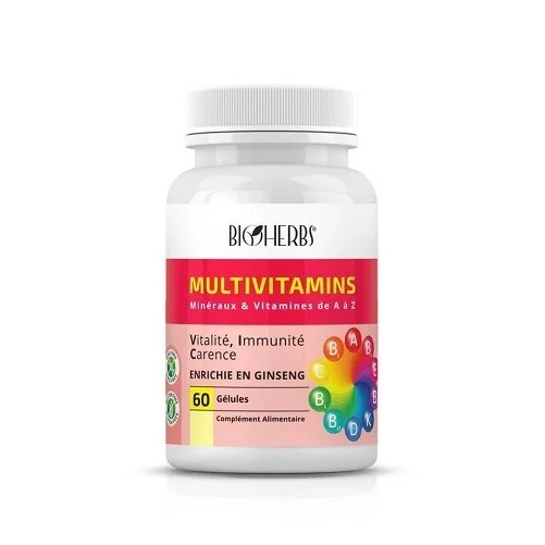 MULTIVITAMINS 60 GÉLULES