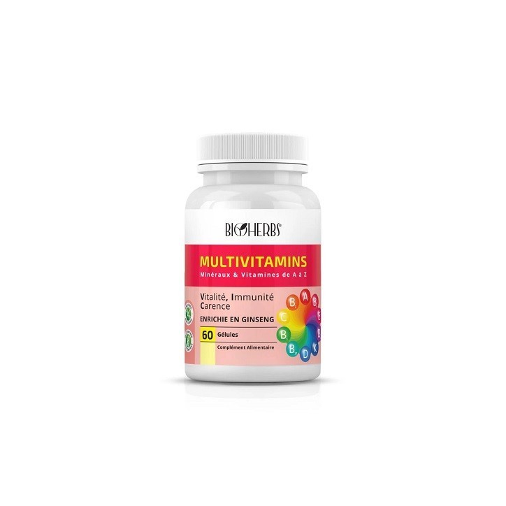 MULTIVITAMINS 60 GÉLULES