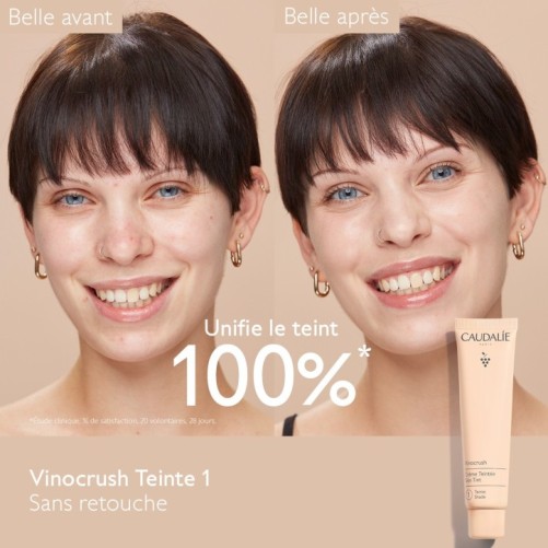 CAUDALIE VINOCRUSH CRÈME TEINTÉE TEINTE 1 30ML