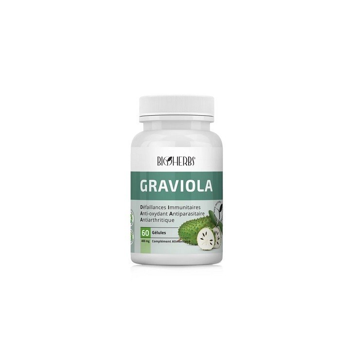 GRAVIOLA 400 MG 60 GÉLULES