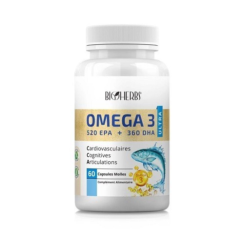 OMÉGA 3 ULTRA 60 CAPSULES
