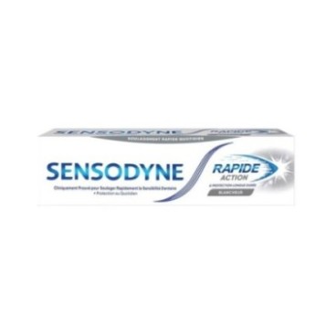 SENSODYNE DENTIFRICE RAPIDE ACTION BLANCHEUR 75ML