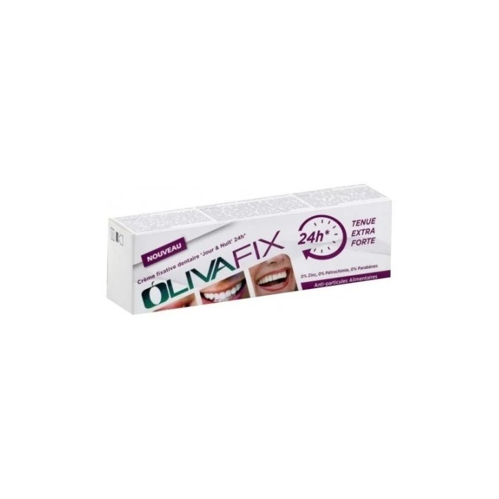 OLIVAFIX CRÈME ADHÉSIVE POUR PROTHÈSES DENTAIRES 40GR