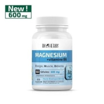 MAGNÉSIUM + VITAMINE B6  60 GÉLULES