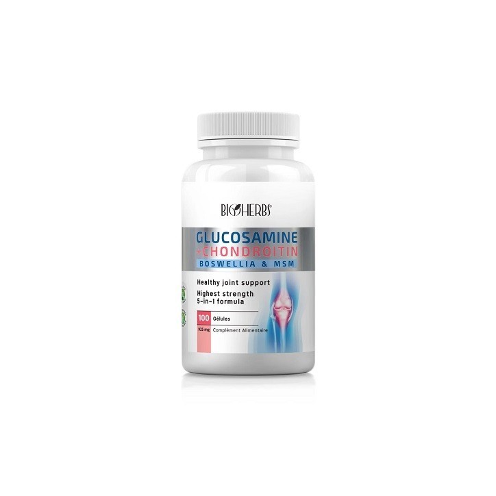 GLUCOSAMINE CHONDROITIN  60 GÉLULES