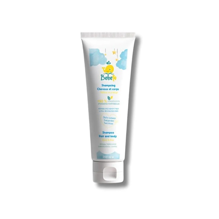 BEBETO SHAMPOOING CHEVEUX ET CORPS 200ML
