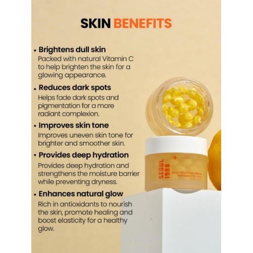 SEOUL 1988 CAPSULE CREAM : NIACINAMIDE 5% + YUJA