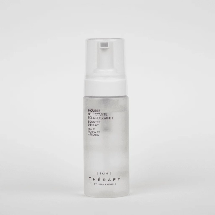 THÉRAPY MOUSSE NETTOYANTE ÉCLAIRCISSANTE – BOOSTER D’ÉCLAT