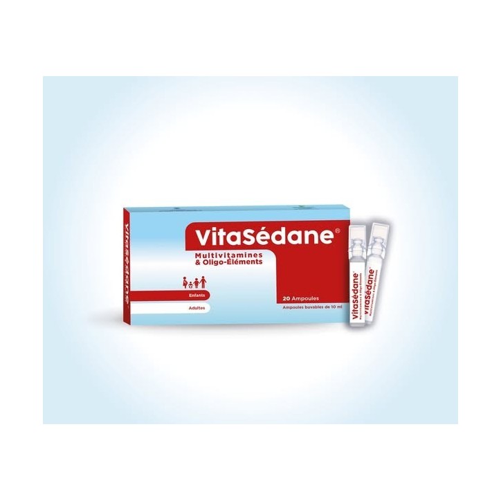 VITASEDANE - MULTIVITAMINE 20 AMPOULES