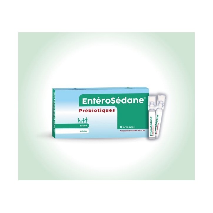 ENTEROSEDANE PRÉBIOTIQUES 15 AMPOULES
