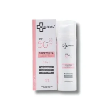 INNOVADERM SKIN WHITE - FOND DE TEINT MINERAL ANTI TACHES IVORY 01