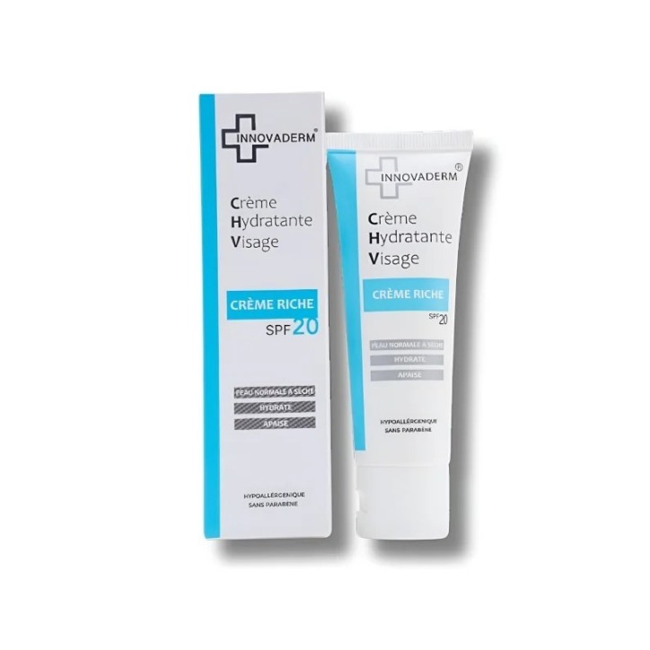 INNOVADERM - CREME RICHE HYDRATANTE PEAUX SECHES 50ML