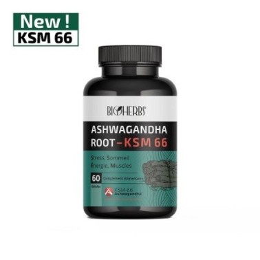 ASHWAGANDHA KSM-66 60 GÉLULES