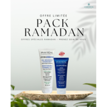 PACK PHYTEAL : GEL MOUSANT HYDRATANT & ATOPICRÈME