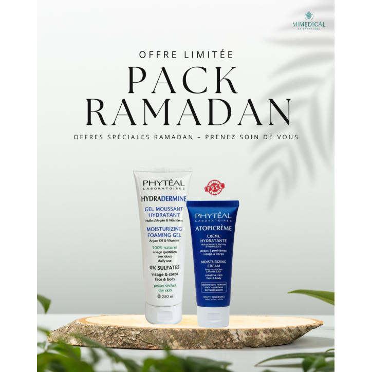 PACK PHYTEAL : GEL MOUSANT HYDRATANT & ATOPICRÈME