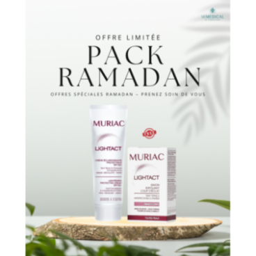 PACK MURIAC : SAVON LIGHTACT & CRÈME SPF 50 LIGHTACT