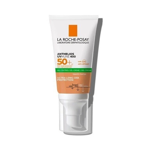 LA ROCHE POSAY ANTHELIOS UVMUNE400 OIL CONTROL GEL-CRÈME TEINTÉ SPF50+