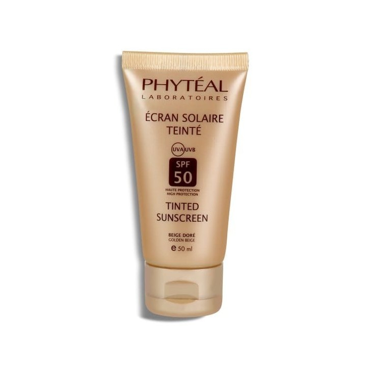 PHYTEAL ÉCRAN TEINTÉ BEIGE DORÉ SPF50