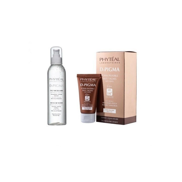 PHYTEAL D-PIGMA ECRAN INVISIBLE SPF100 + EAU MICELLAIRE OFFERTE