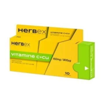 Herbex Vitamine C + Cu BT10