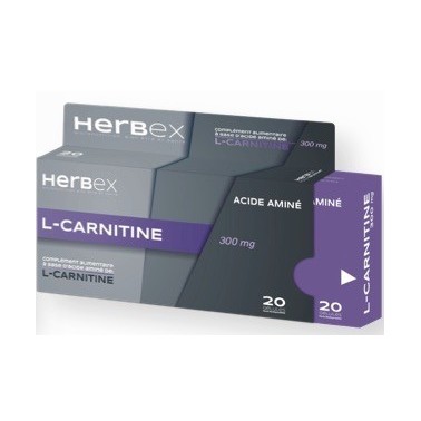 HERBEX L-CARNITINE 300 MG BT20 HERBEX L-CARNITINE 300 MG BT20