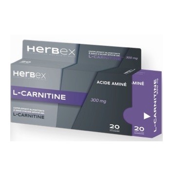 HERBEX L-CARNITINE 300 MG BT20