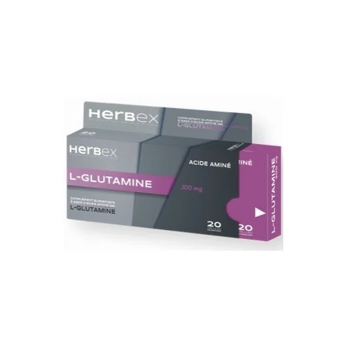 HERBEX L-GLUTAMINE 300 MG BT20
