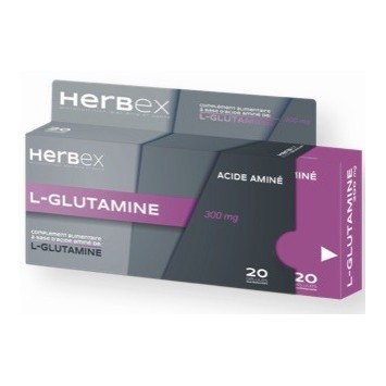 HERBEX L-GLUTAMINE 300 MG BT20