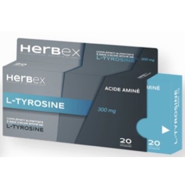 HERBEX L-TYROSINE 300 MG BT20 HERBEX L-TYROSINE 300 MG BT20