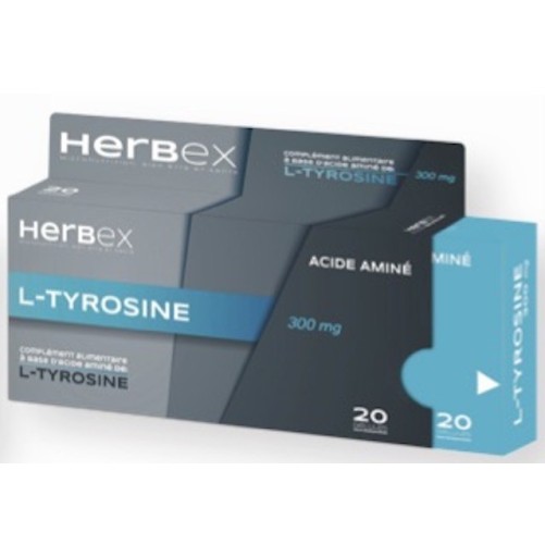 HERBEX L-TYROSINE 300 MG BT20