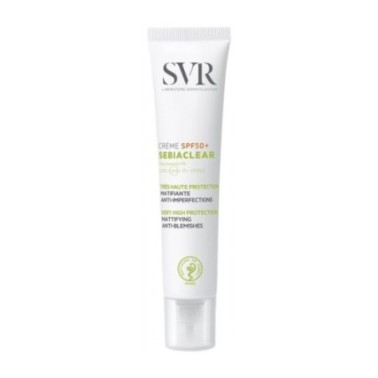 SVR SEBIACLEAR CREME SOLAIRE MATIFIANTE SPF50 40ML