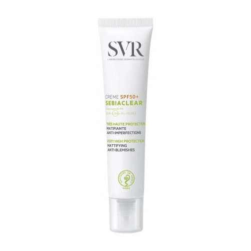 SVR SEBIACLEAR CREME SOLAIRE MATIFIANTE SPF50 40ML